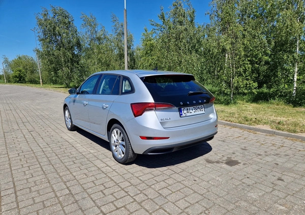 Skoda Scala cena 69900 przebieg: 62000, rok produkcji 2020 z Ryki małe 277